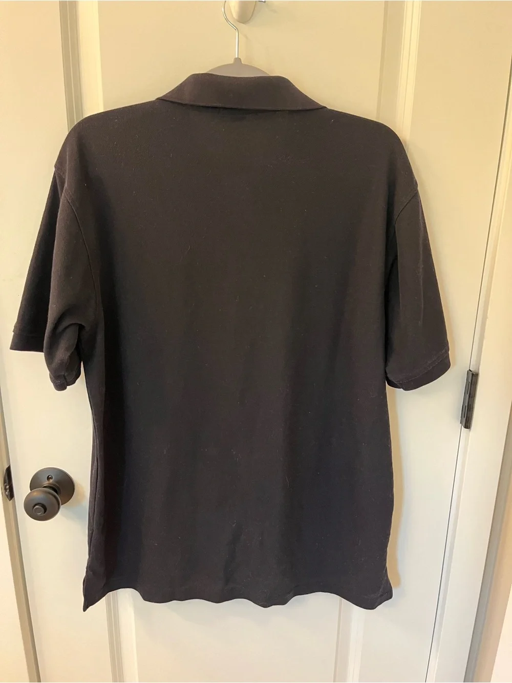 Ralph Lauren Men’s Black Polo with Red Pony Embroidery